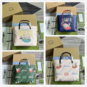 古驰包包GUCCI 410812 杰森一家印花儿童购物袋