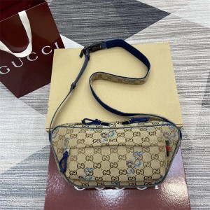 古驰包包报价GUCCI 802096 小号GG斜挎包（蛇型帆布）