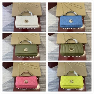 gucci中文官网古驰 806017 GG Milano系列迷你肩背包链条包