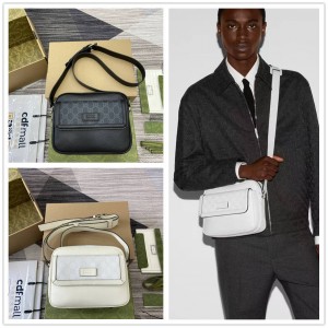 古驰官网中文官方网GUCCI 795464 饰标牌小号GG斜挎包