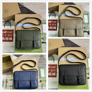 澳洲gucci官网古驰 760234 超级双G中号邮差包