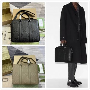 古驰官网旗舰店GUCCI 792264 超级双G公文包