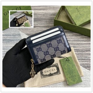 古驰中国官网GUCCI 790037 Luce系列迷你拉链钱包