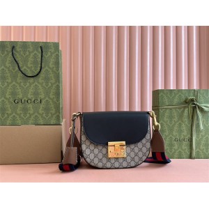 gucci包价格古驰 453189 Padlock系列斜挎包马鞍包