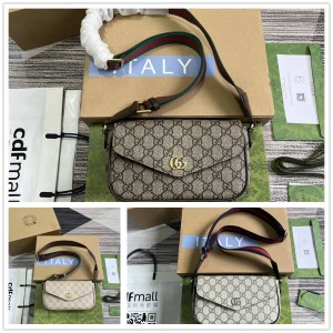 gucci中国官网古驰 764961 Ophidia系列小包斜挎包