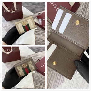古驰中国官网GUCCI 813296 Ophidia系列钱包卡包