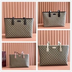 gucci官网包包古驰 211137 Ophidia GG帆布购物袋