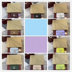 gucci批发古驰 841290 GG Marmont系列迷你肩背包链条包