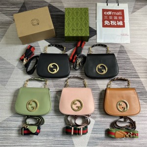 gucci香港官网古驰 721172 Blondie系列小号手提包