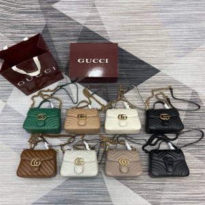 gucci价格古驰 547260/583571/702563 GG Marmont系列迷你手提包