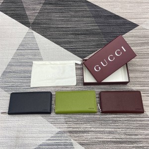 gucci香港官网古驰 817044 GG 系列双色拉链钱包