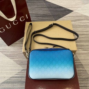 古驰官方网站GUCCI 835691 GG Chroma系列渐变色相机包