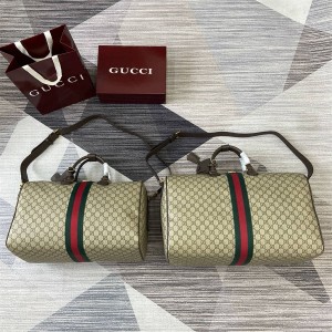 古驰包GUCCI 834460/834458 Savoy系列中号/大号旅行包旅行袋