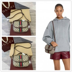 gucci官网价格古驰 836843 Ophidia系列小号手提包