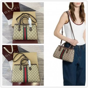 gucci价格古驰 836840/836839 Ophidia系列小号/中号托特包