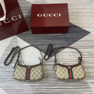 gucci美国官网古驰 838465 Ophidia系列迷你肩背包