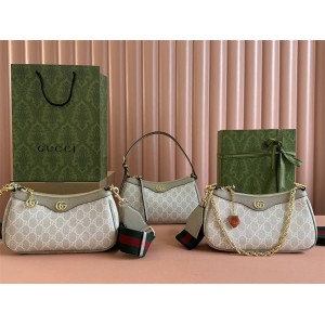 gucci价格古驰 735145/735132 Ophidia系列小号肩背包（燕麦色）