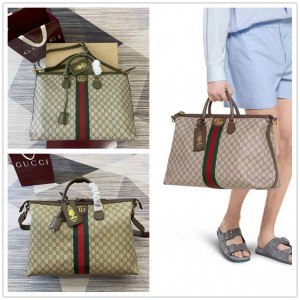 gucci澳洲官网古驰 834469 Savoy系列中号旅行包旅行袋