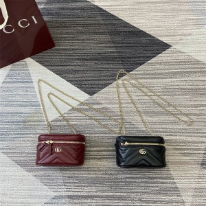 gucci官网价格古驰 837455 GG Marmont系列化妆包