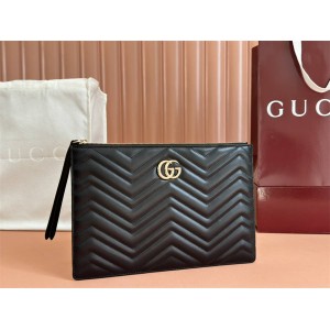 gucci官方网站古驰 813347 GG Marmont 绗缝手拿包