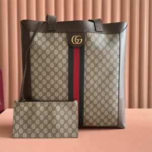 gucci香港官网古驰 519335 Ophidia系列大号手提包托特包