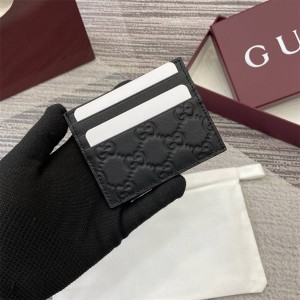 gucci官网价格古驰 850187 GG Emblem系列卡片夹卡包