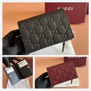 gucci官方网站古驰 847208 GG Emblem系列钱包