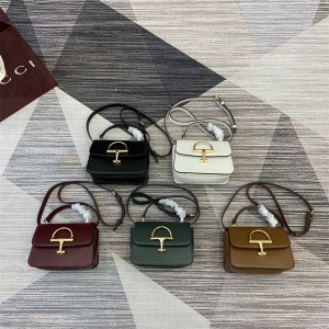 gucci香港官网古驰 855536 Siena系列小号手提包
