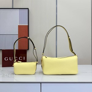 GUCCI古驰 860784/860787 Half Horsebit系列迷你/中号肩背包