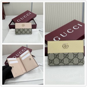 gucci中国官网古驰 772328 GG Marmont系列小号钱包