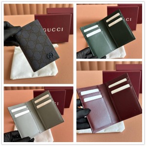 gucci中国官网古驰 768249 饰GG细节GG长款卡片夹卡包
