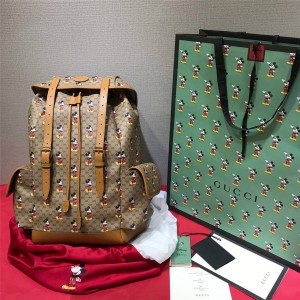 古奇男包价格古驰官网双肩包米奇印花Disney x Gucci中号背包603898