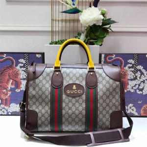 古琦gucci官网古驰正品GG帆布Neo Vintage Web行李包旅行袋480500/459311