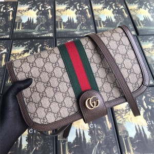 Gucci/古奇中文官网代购女包新款帆布Ophidia GG斜挎包548304