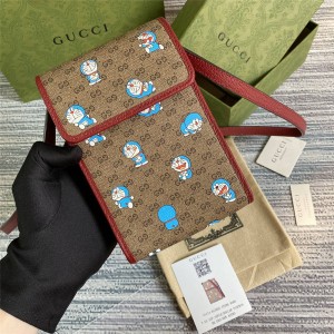 古驰古奇官网Doraemon x Gucci联名系列哆啦A梦手机包647805