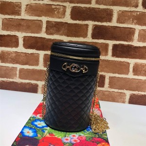 Gucci/古奇官网代购女包新款Quilted leather水桶包572298