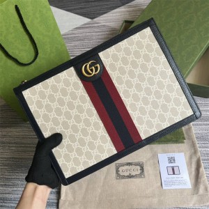 GUCCI古驰674078 Ophidia系列GG手拿包