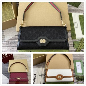 古驰官网女包GUCCI 786027 Luce系列小号肩背包（帆布）