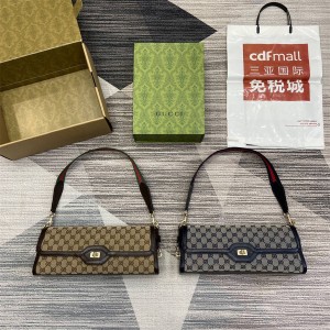 古驰官网旗舰店GUCCI 786022 Luce系列中号肩背包（帆布）