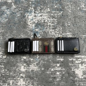 GUCCI古驰钱包 657589/597560/597608 GG Marmont系列卡包