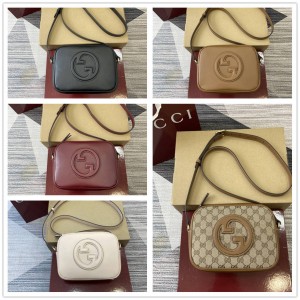 古驰女包GUCCI 820429 Blondie系列迷你肩背包相机包