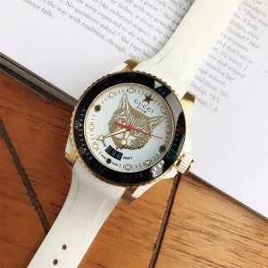 GUCCI古驰559821/YA136322 猫头石英手表Gucci Dive腕表