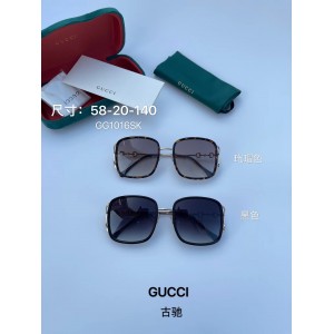 GUCCI古驰GG1016SK 马衔扣大框女款太阳镜墨镜